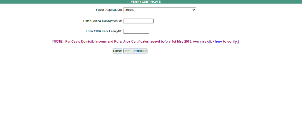 eDisha Marriage Certificate Download